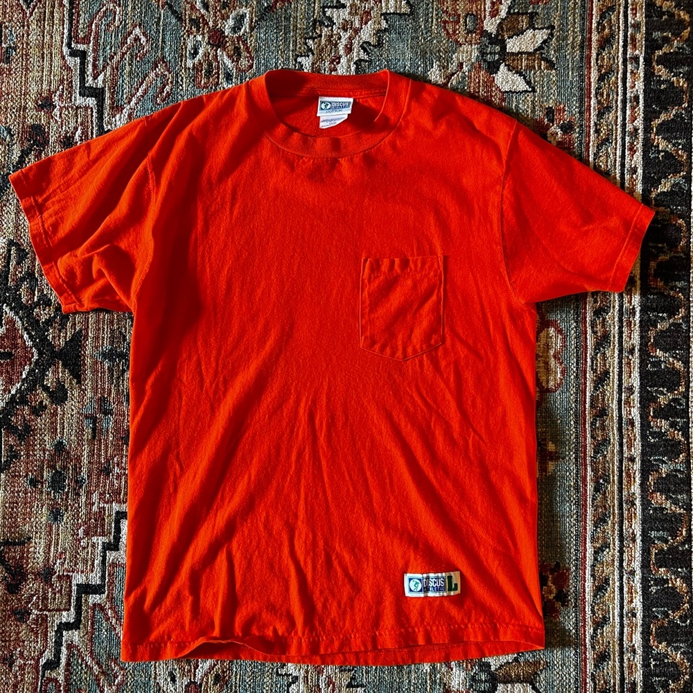 Orange Vintage Tee